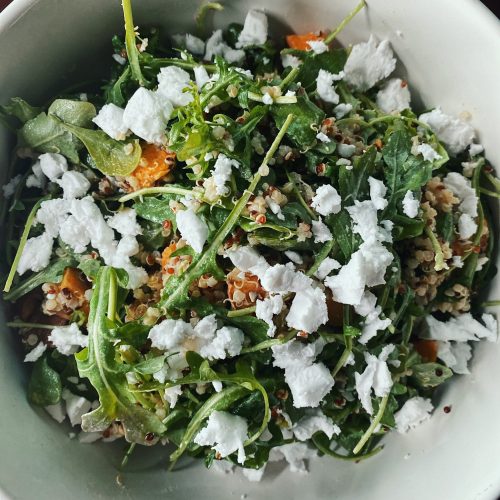 Sweet Potato and Arugula Salad