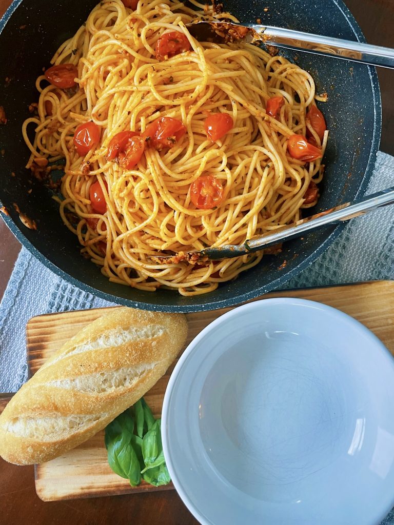 basil tomato pasta