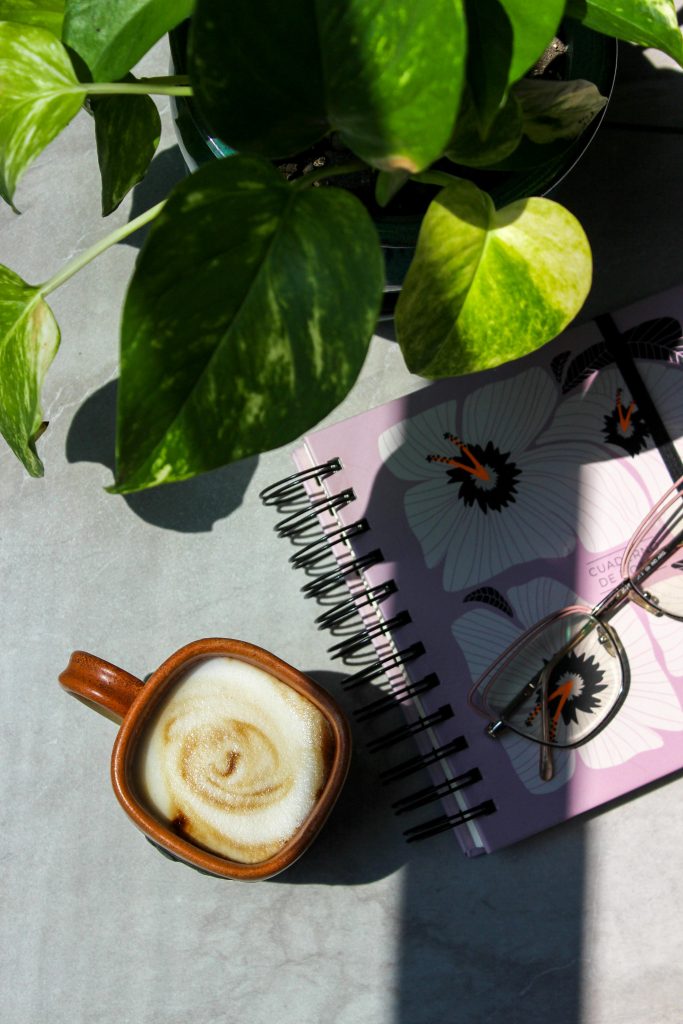 Coffee and journalling